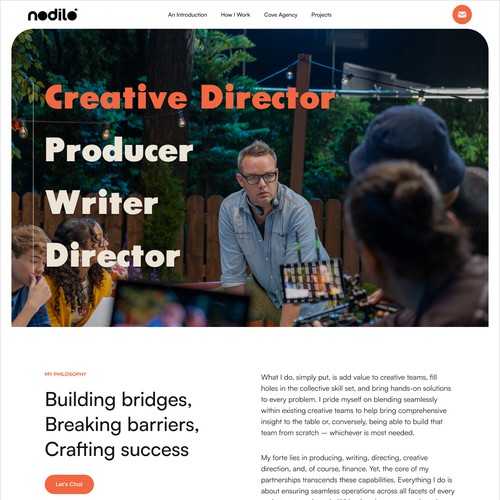 Creative Executive Site Redesign