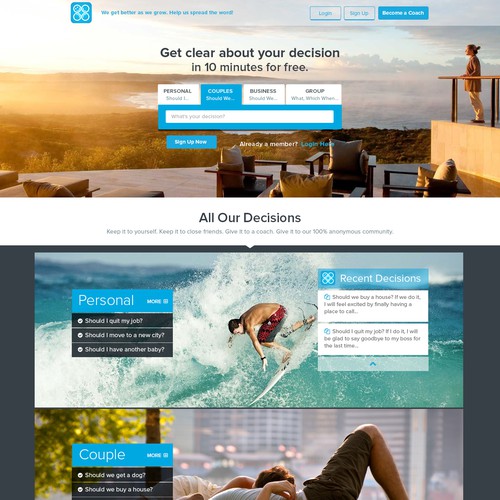 Hey great designers, meet Cloverpop.com! Hot SF startup needs modern, beautiful, emotional design.