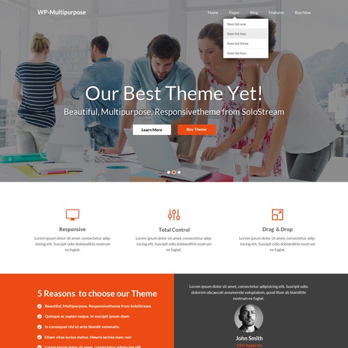 Design a great WordPress theme