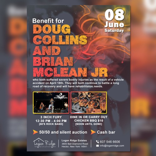 Benefit for Doug Collins and Brian Mclean Jr