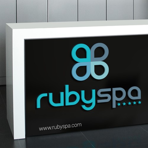 Logo concept for Ruby Spa