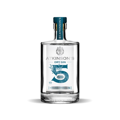 GIN BOTTLE 2