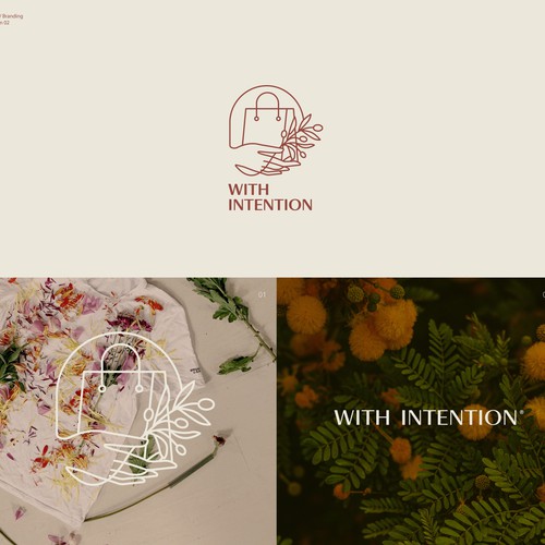 With Intention brand identity 
