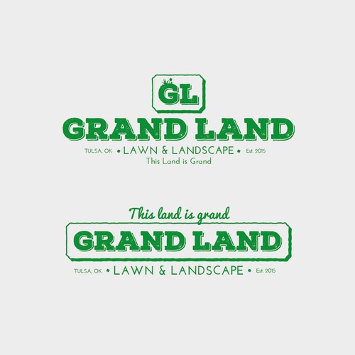 Grand Land logo design