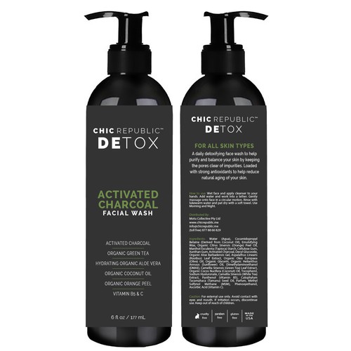 Beauty Product Label