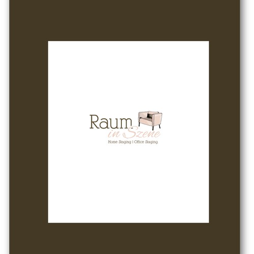 Bold logo concept for home furnishing