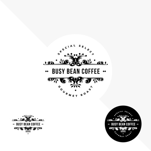 Logo concept for coffee roastery