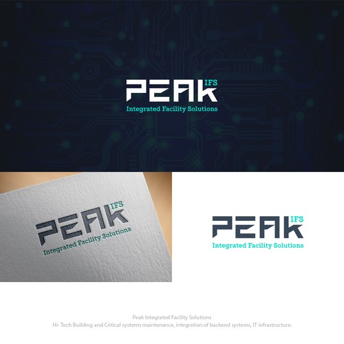 Custom Wordmark for Peak IFS