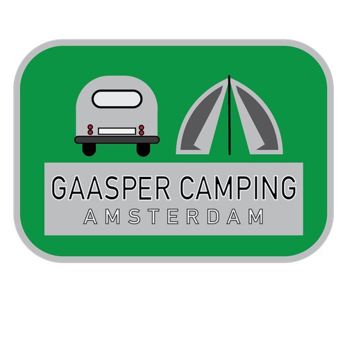 youthful modern logo for camping site