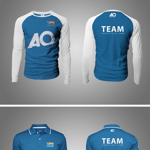 Polo T-shirt And Long Sleeve Design 