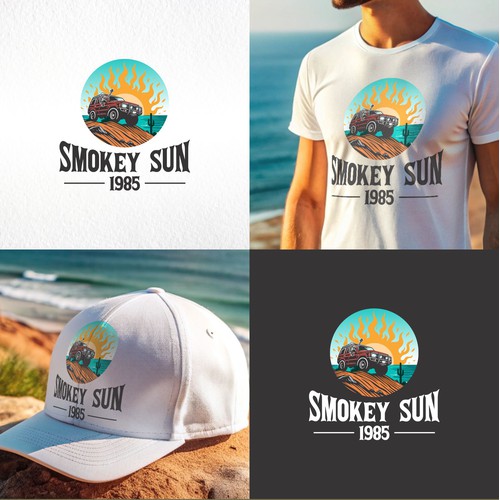 4x4 Off Road Logo Design for Smokey Sun