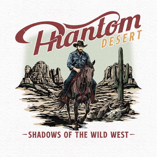 Phantom Desert (Wild West Illustration)