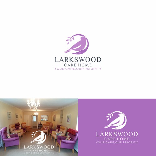 Logo design for Larkswood Care Home