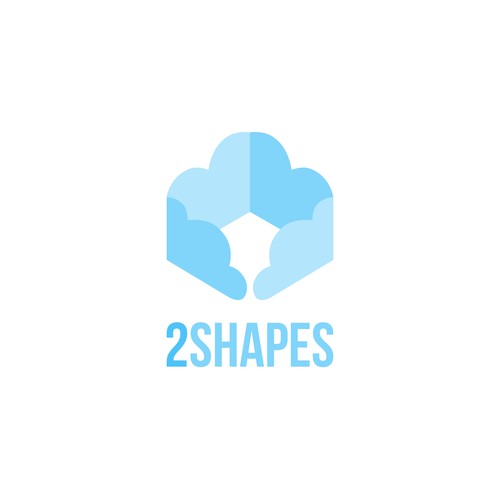 Logo concept for cloud based 3D design collaboration platform