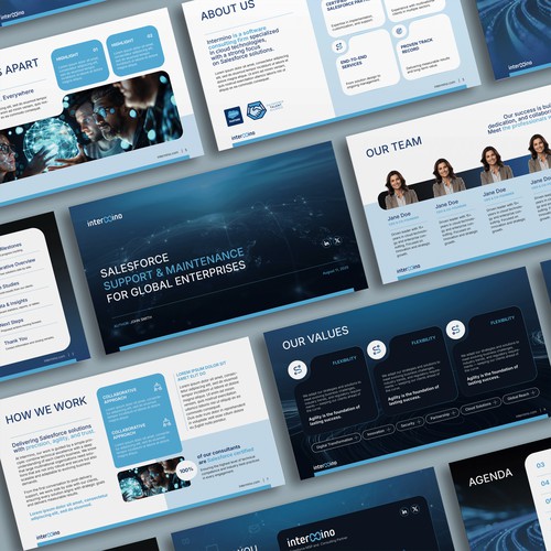 Multi-Deck Corporate Presentation Design