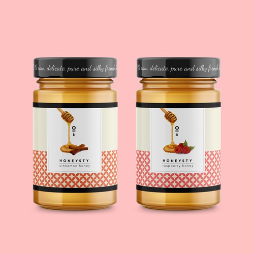 label design for honeysty
