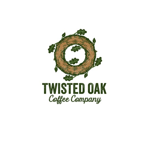 Twisted Oak Coffee Logo