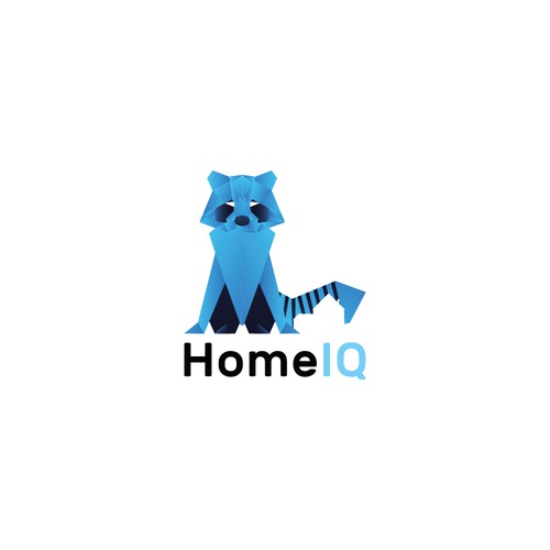 Geometric logo for HomeIQ