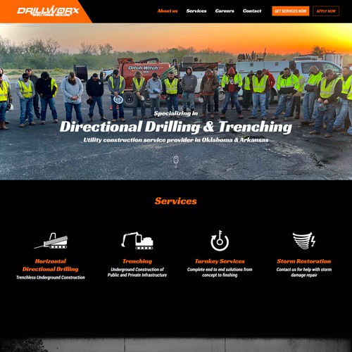 Drillworx Wix website