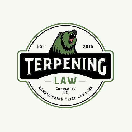 Vintage Badge Logo for Terpening Law