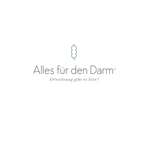 Logo Design "Alles für den Darm" (Erleichterung gibt es hier!)