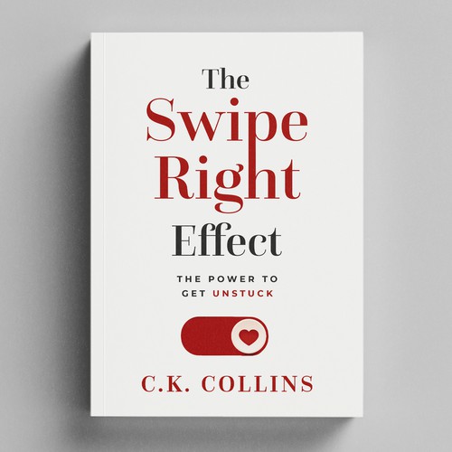 The Swipe Right Effect Book Cover Design Concept