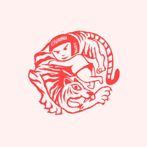 Sketch Tigre Rojo
