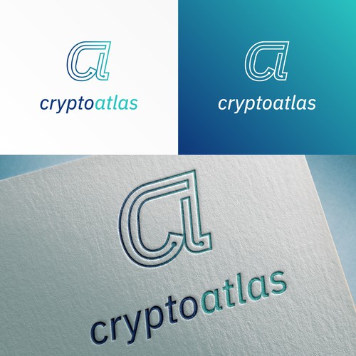 Logo design > Cryptoatlas