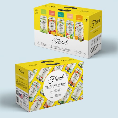 Floral THC Beverage