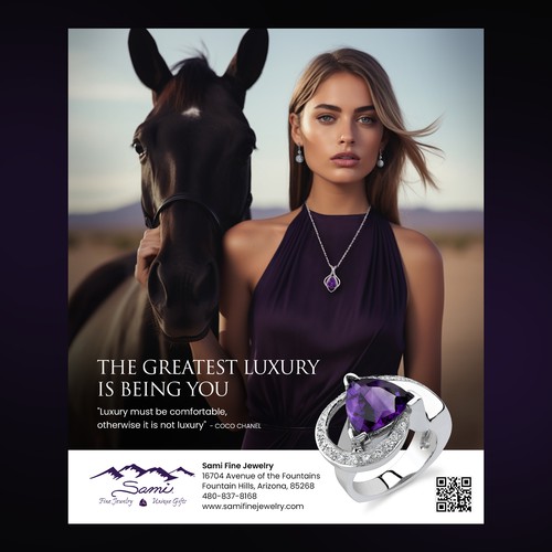 Fine Jewelery Ad Design