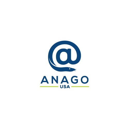 Logo Design for International Seafood Company Anago USA