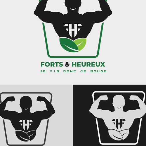 Forts et heureux logo