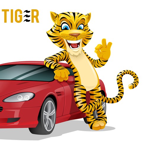 Tiger Mascot Illustration