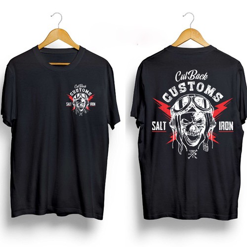 CutBack Customs T-shirt design