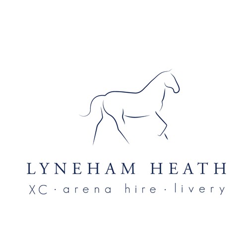 Logo for equestrian services
