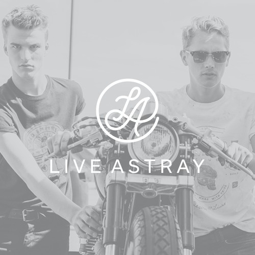 Menswear brand for the modern traveler logo
