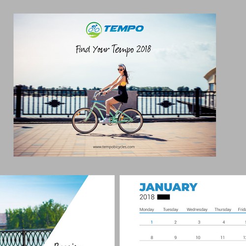 2018 calendar for hybrid electric bikes