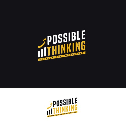 Bold and strong logo for Possible Thinking