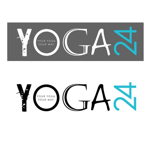 Logo for a Yoga studio to entice men
