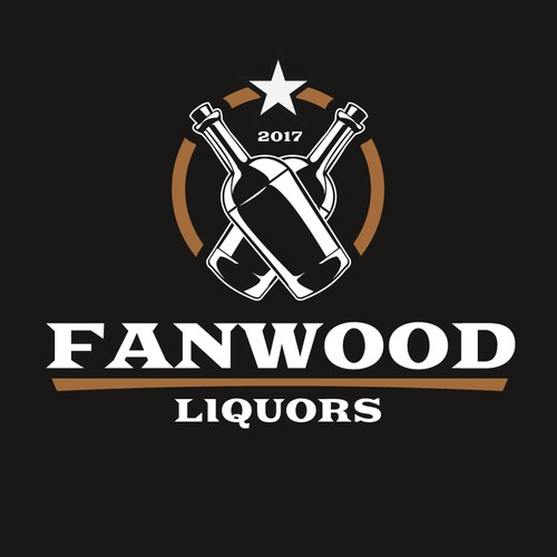 Logo for liquor store