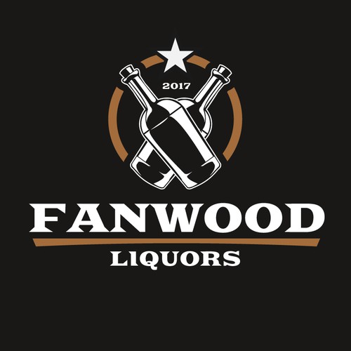 Logo for liquor store