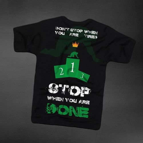 Motivational team t-shirt