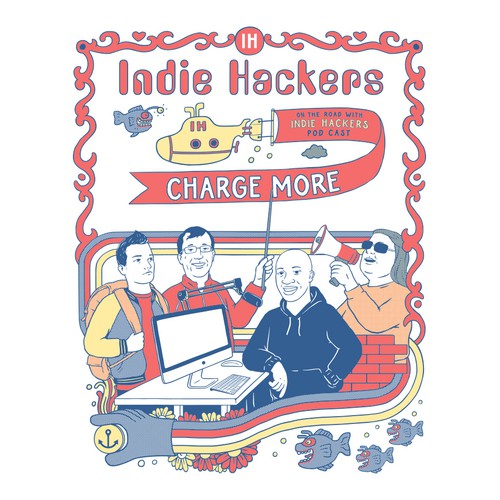 T-shirt Design for Indie Hackers