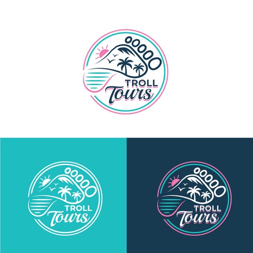 Logo for Troll Tours
