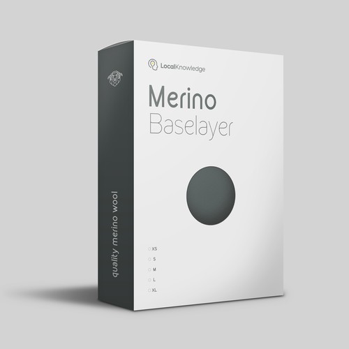 LocalKnowledge Merino Packaging