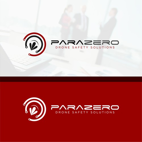 Logo concept for Drone safety PARAZERO. 