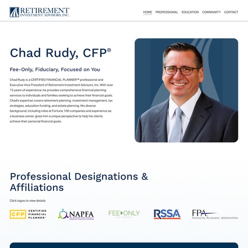 Chad Rudy, CFP Design
