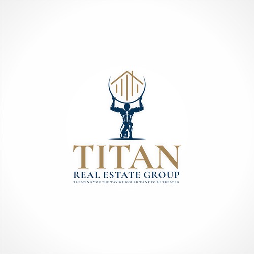 logo concept for TITAN Real Estate Gourp