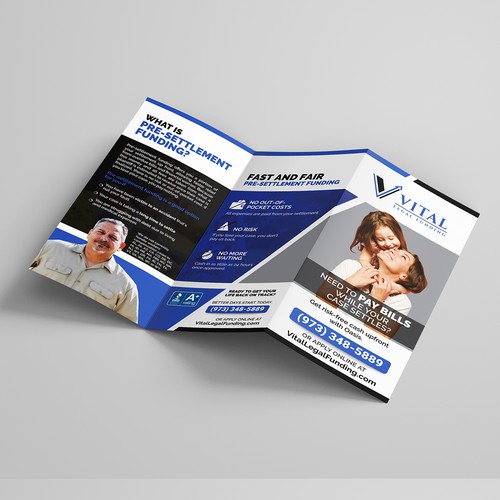 Trifold Brochure for Funding Company