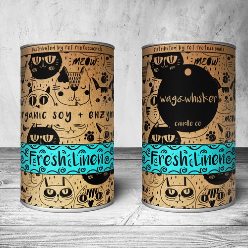 Odor eliminating candle 